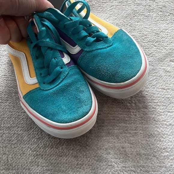 Vans Ward Sneaker - Kids' Multicolor Size 2 - Picture 8 of 9